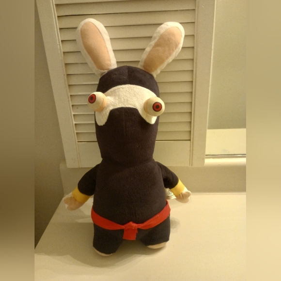 Ubisoft Rabbids Invasion Ninja Rabbit Large Plush - Picture 2 of 8